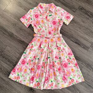 France’s Valentine Isabella Belted Floral Dress